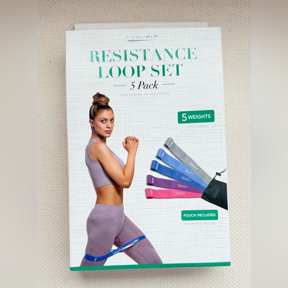 FormFit Resistance Loop Set with Pouch